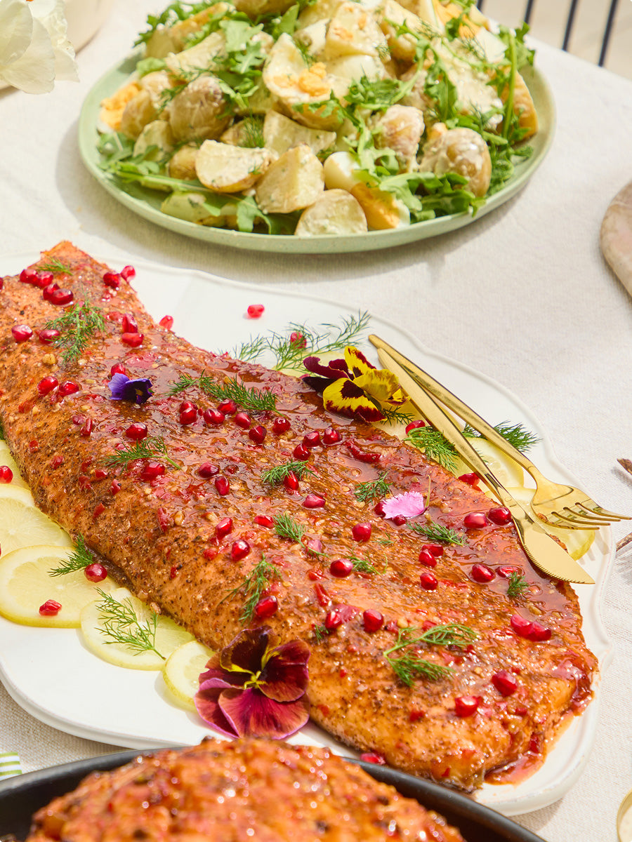 Whole Baked Salmon Fillet